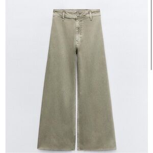 ZARA High Waist Marine Pant
